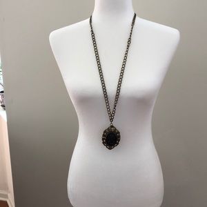 Long chain necklace